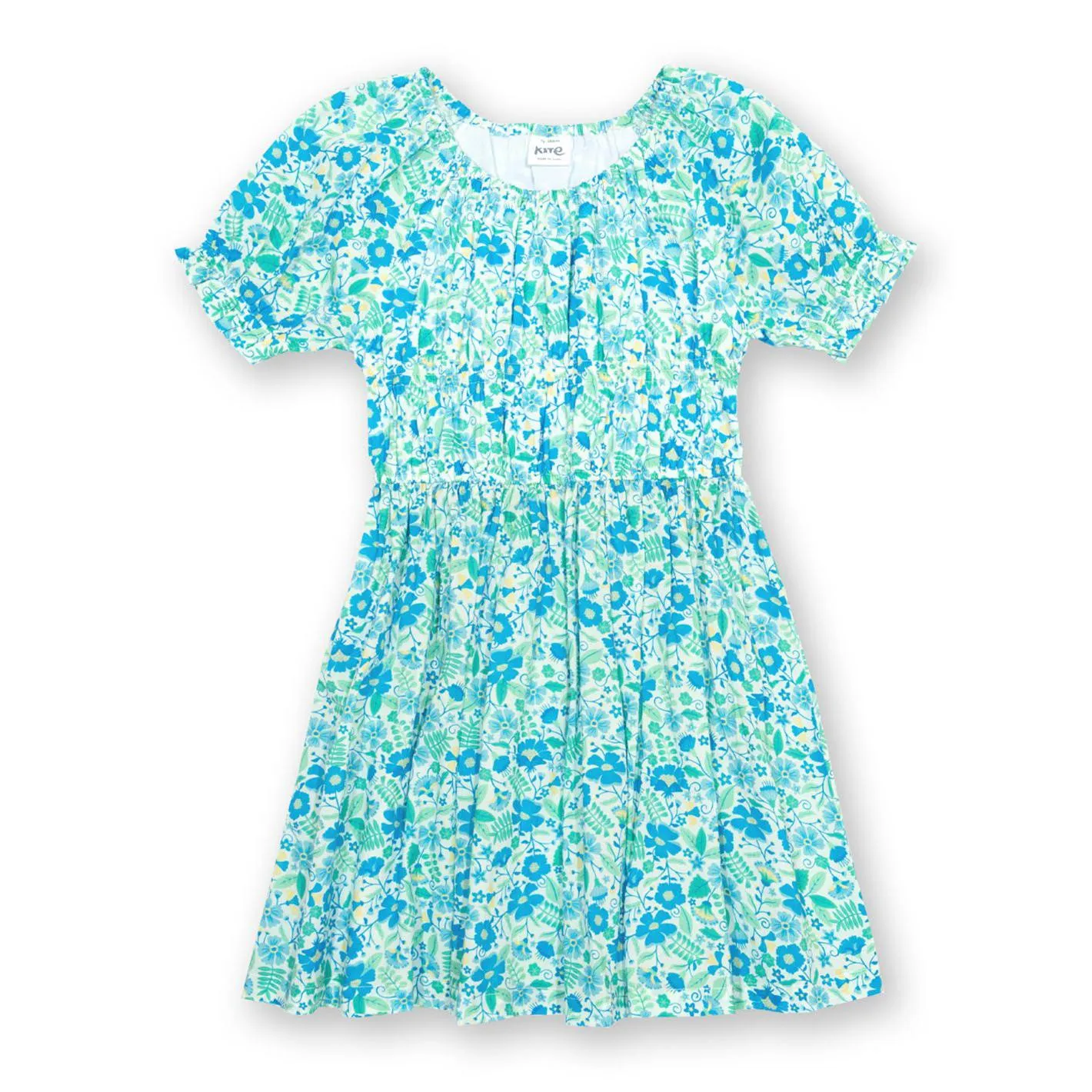 Floralia Short Sleeve Twirly Dress