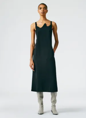 Fluid Drape Squiggly Dress