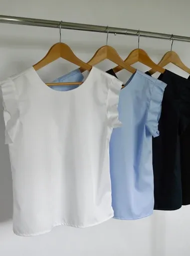 Flutter Sleeve Top