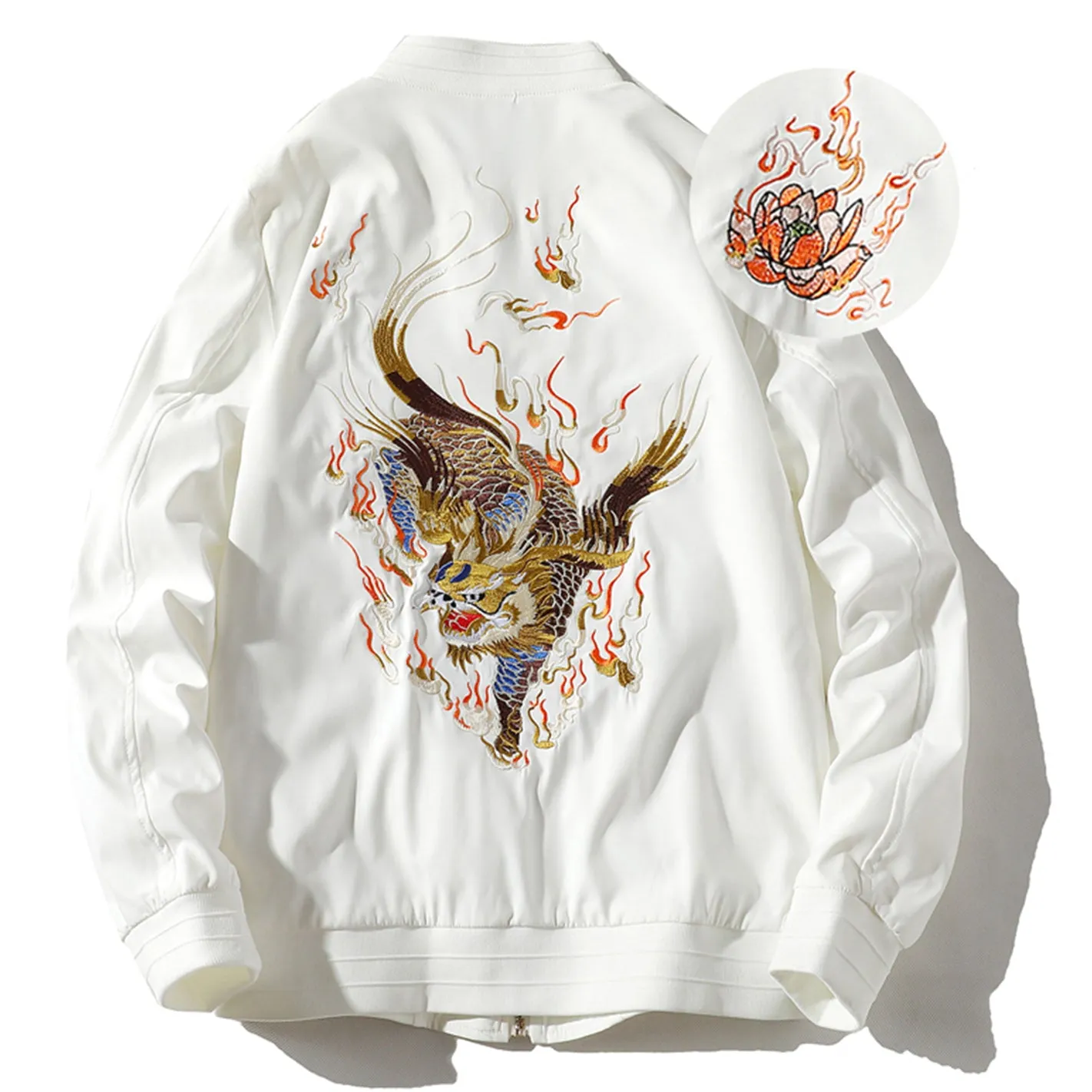 Foo Dog Guardian Bomber Jacket