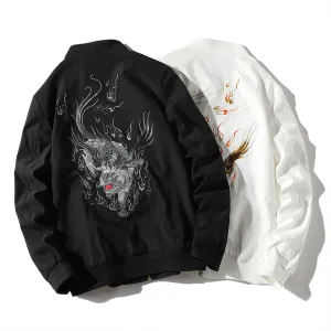 Foo Dog Guardian Bomber Jacket
