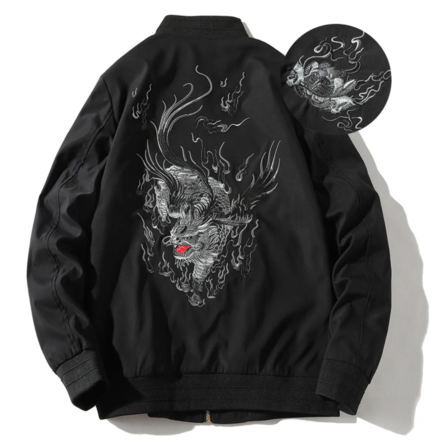Foo Dog Guardian Bomber Jacket