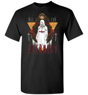 For All Eternity Tshirt - Vintage Death Skull Pop Culture Tee