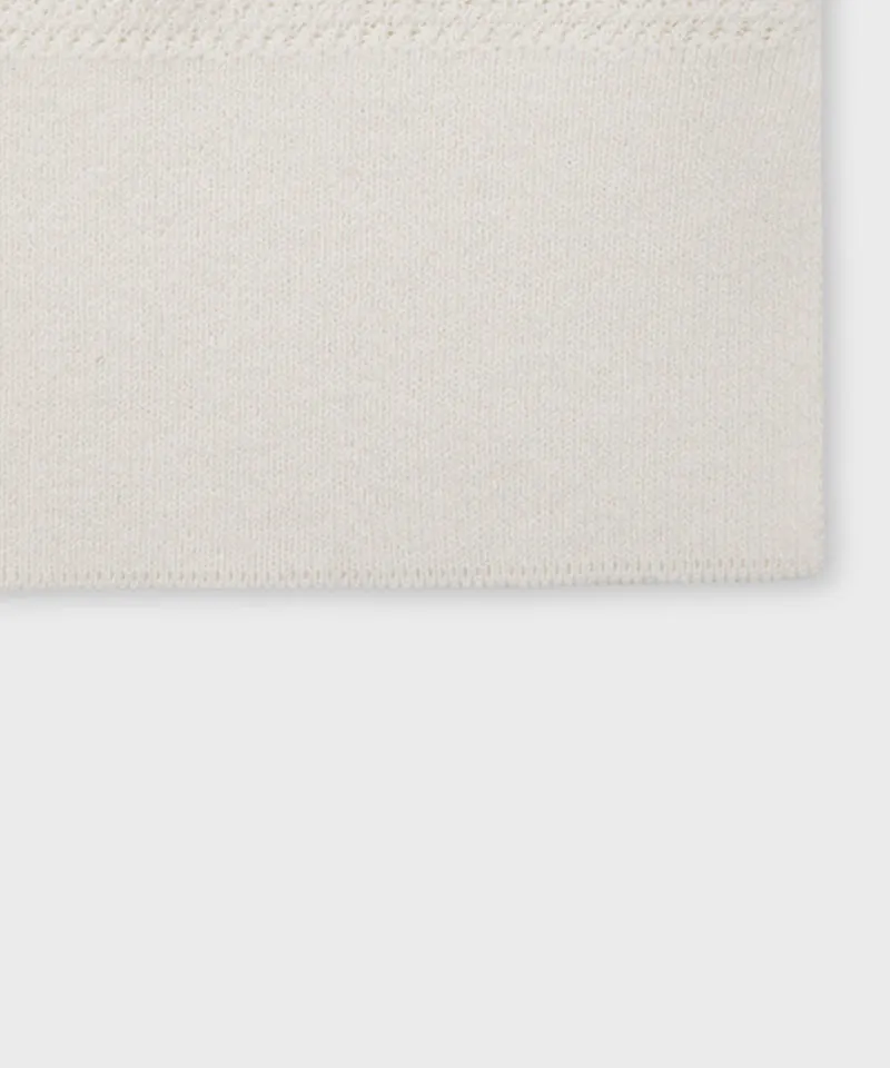 FORDI Collar Sleeveless Knit - Ivory
