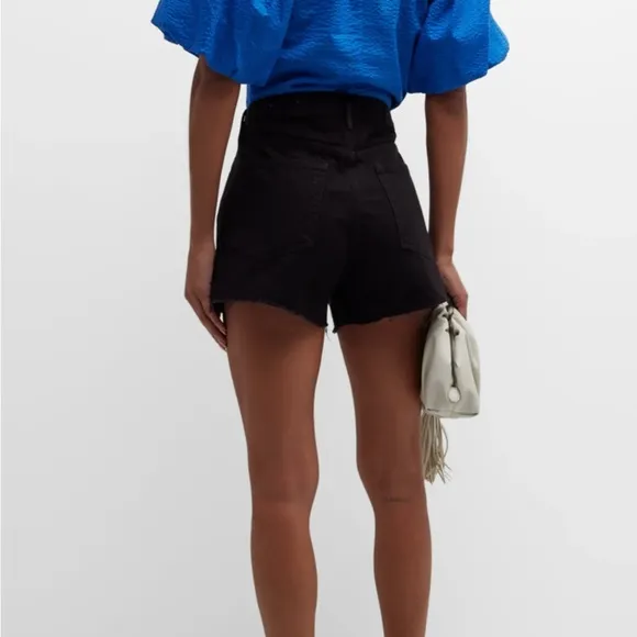 Frame Denim Le Brigette Black Shorts Size 30