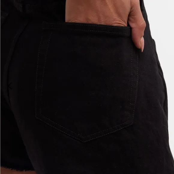 Frame Denim Le Brigette Black Shorts Size 30