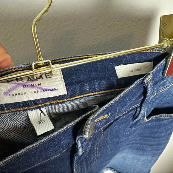 FRAME Denim Le Cutoff Shorts Size 30