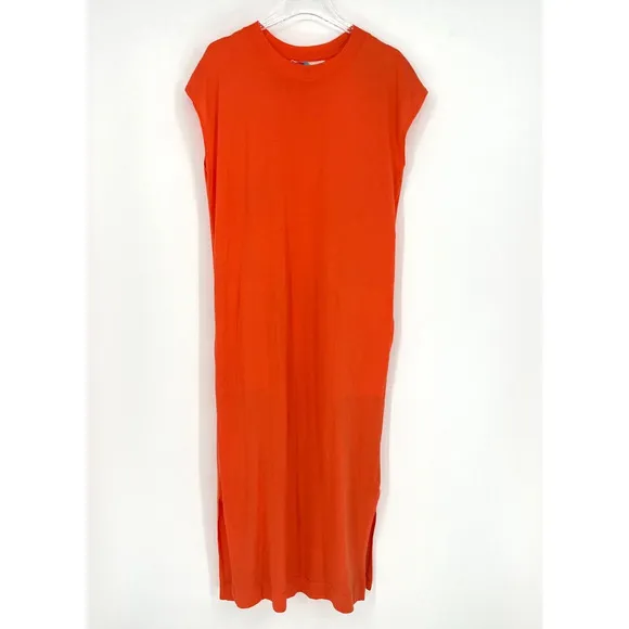 Free People Beach Dress Women's S Cover Up Maxi Shift Cap Sleeve Long Line