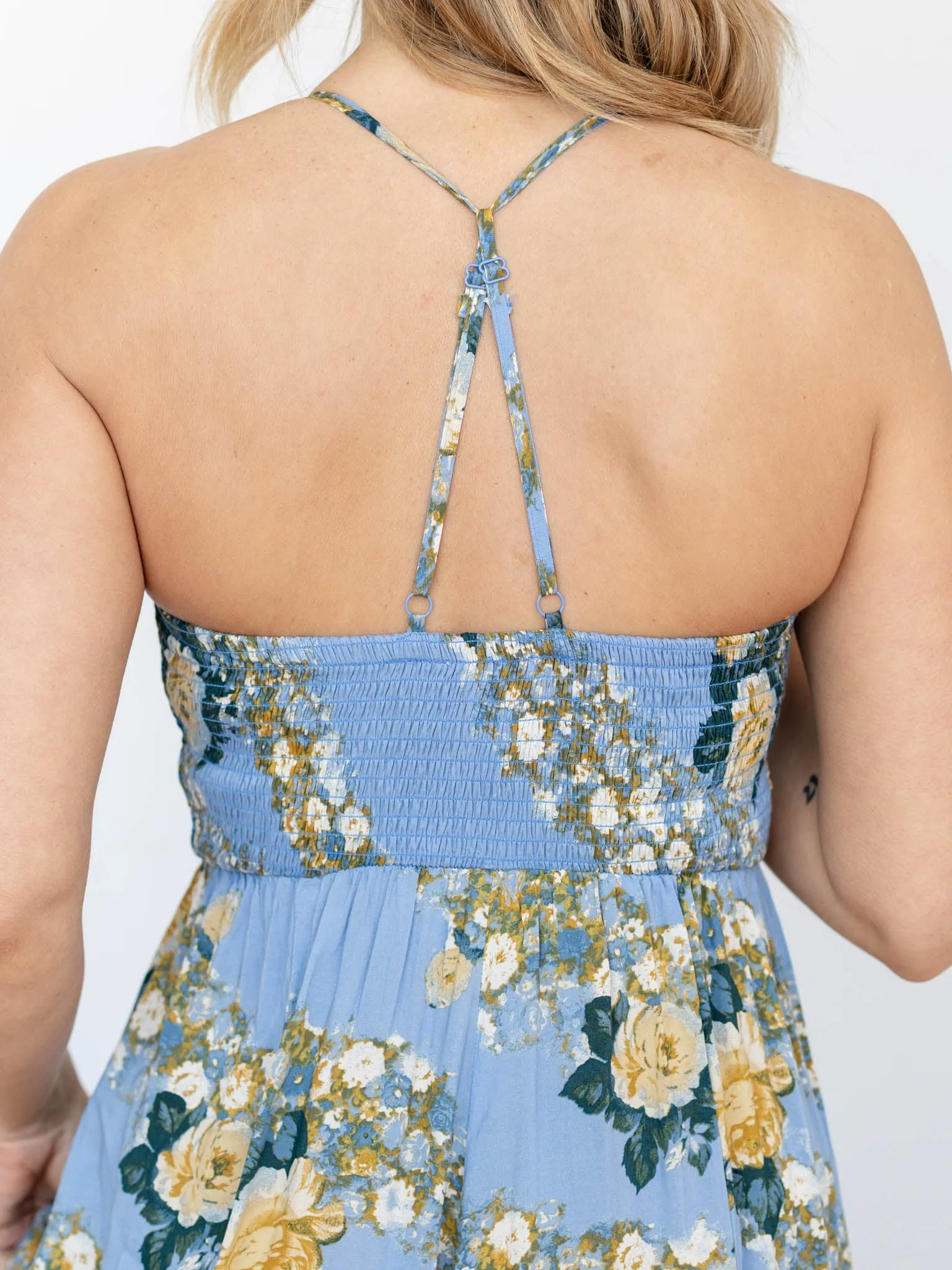 Free People The Heat Wave Printed Maxi Dress