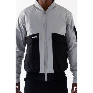 Fubu Mens Bomber Jacket Carlton