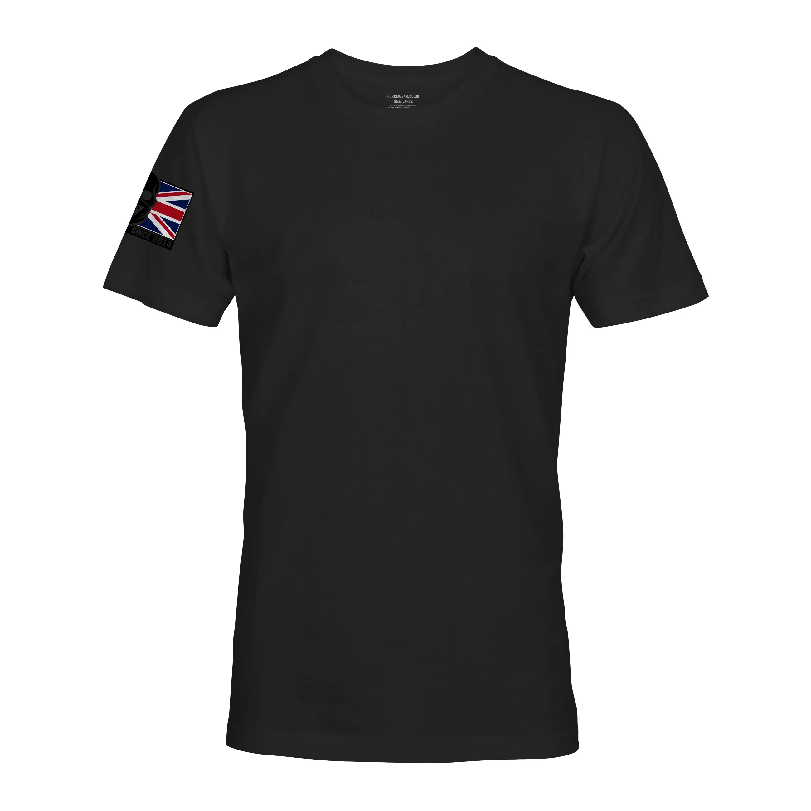 FULL COLOUR UJ BASE BLACK T-SHIRT