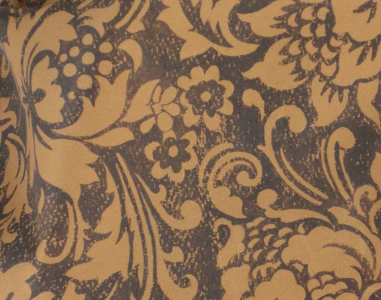 Full Figured Hair Stylist Jacket In Fleur De Lys Print