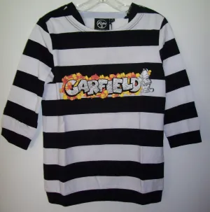 Garfield Striped Long Sleeve Shirt