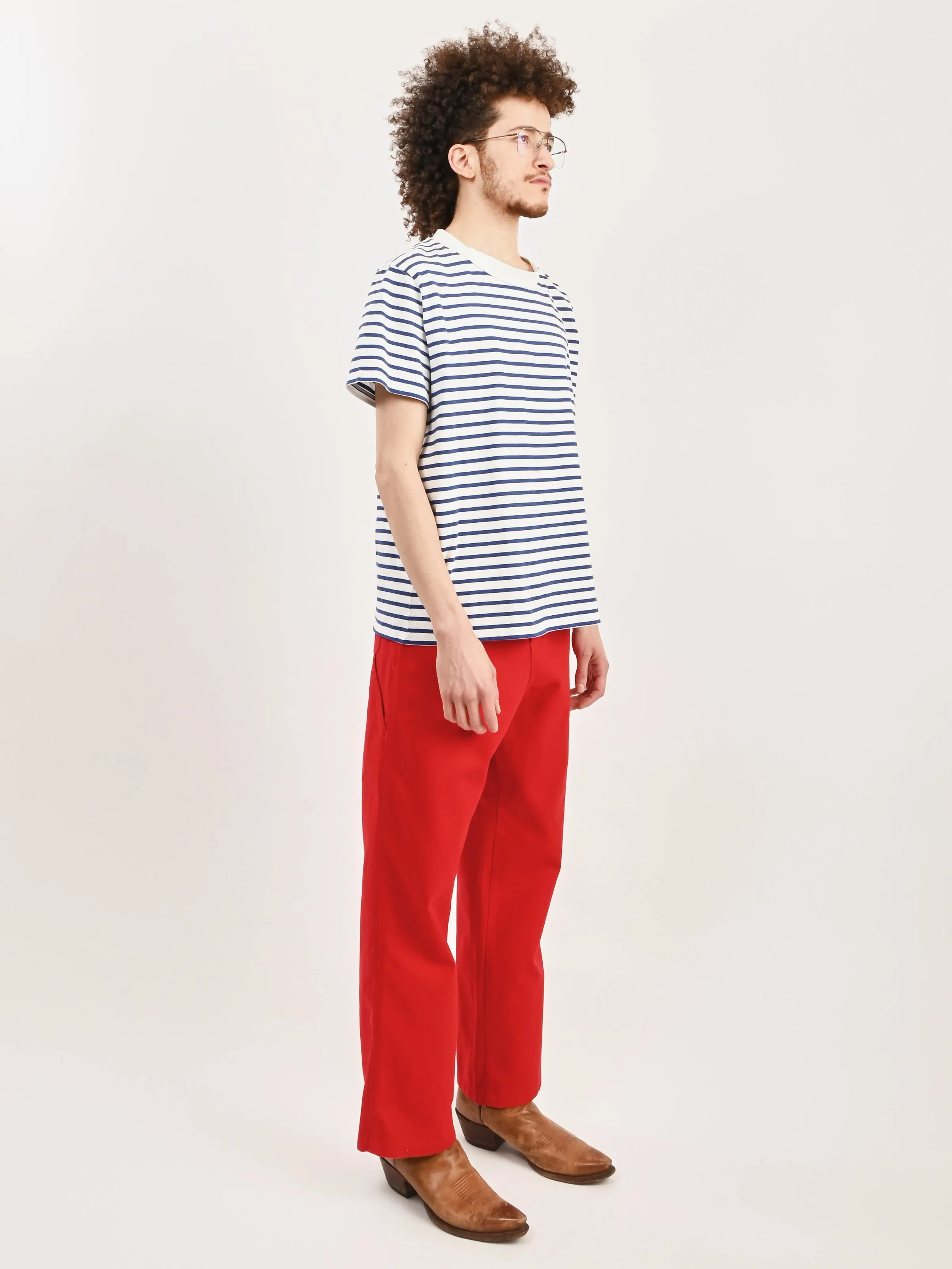Genova Stripe Rough Cotton Bliss T-Shirt