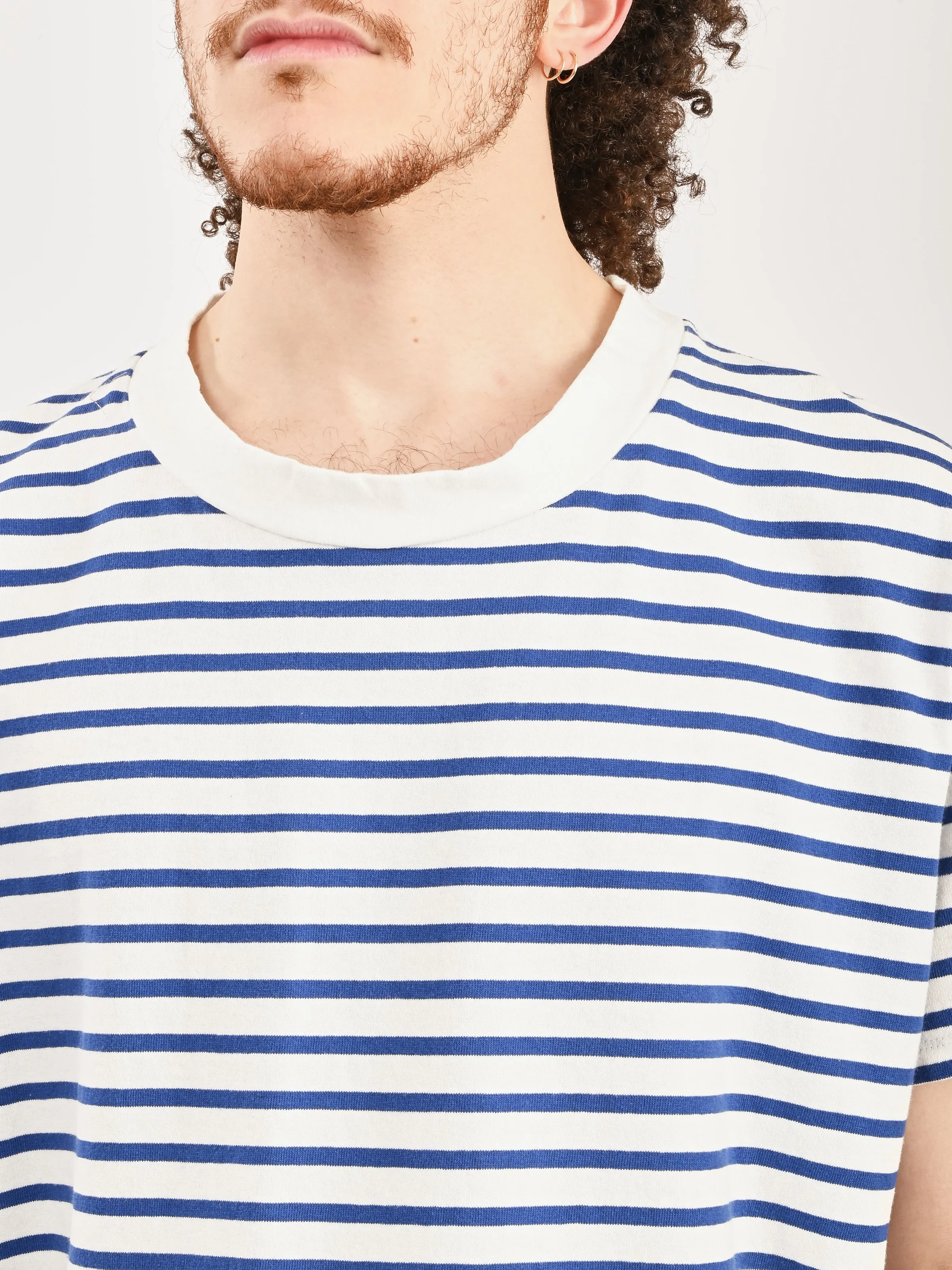 Genova Stripe Rough Cotton Bliss T-Shirt