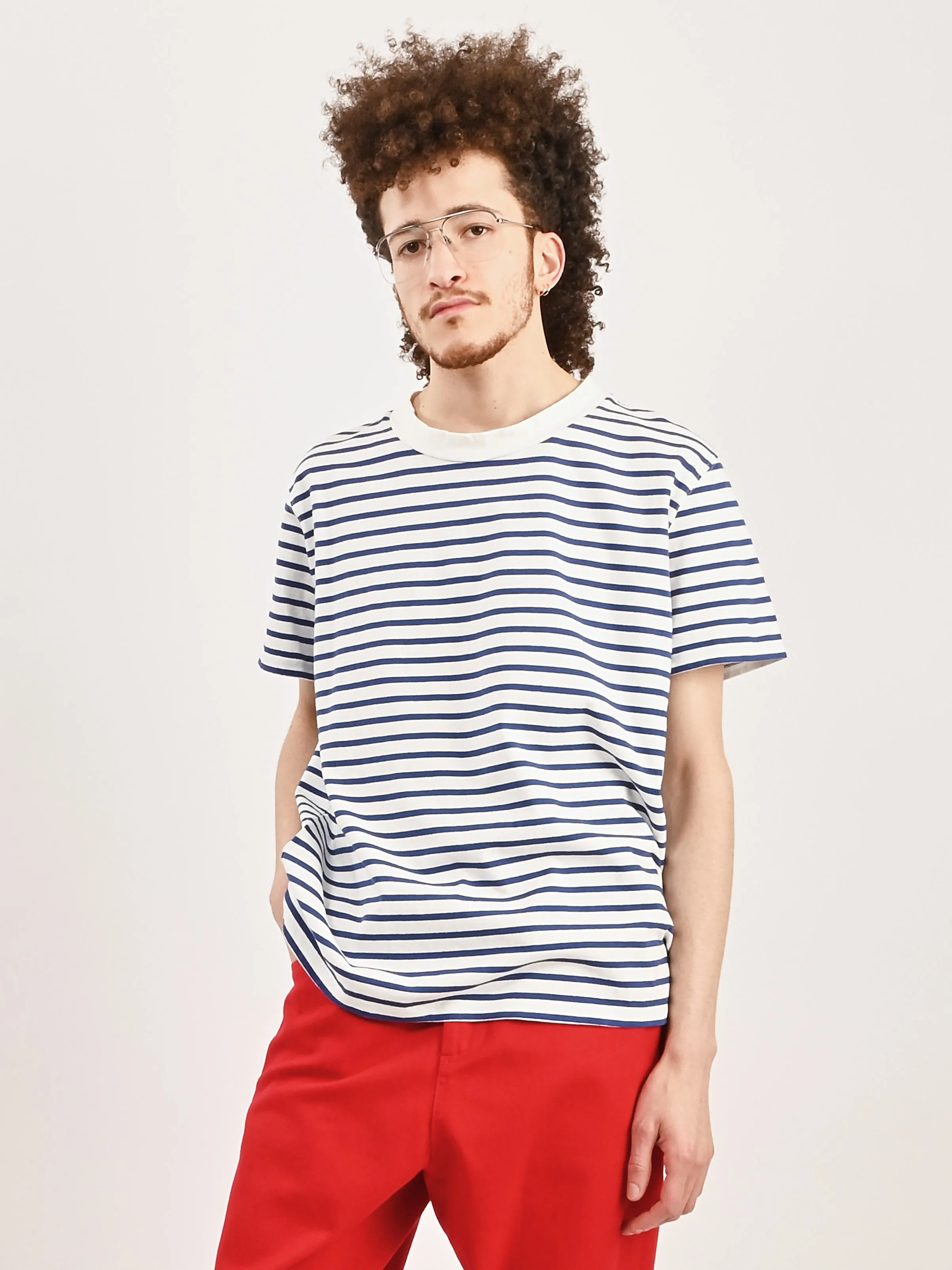 Genova Stripe Rough Cotton Bliss T-Shirt