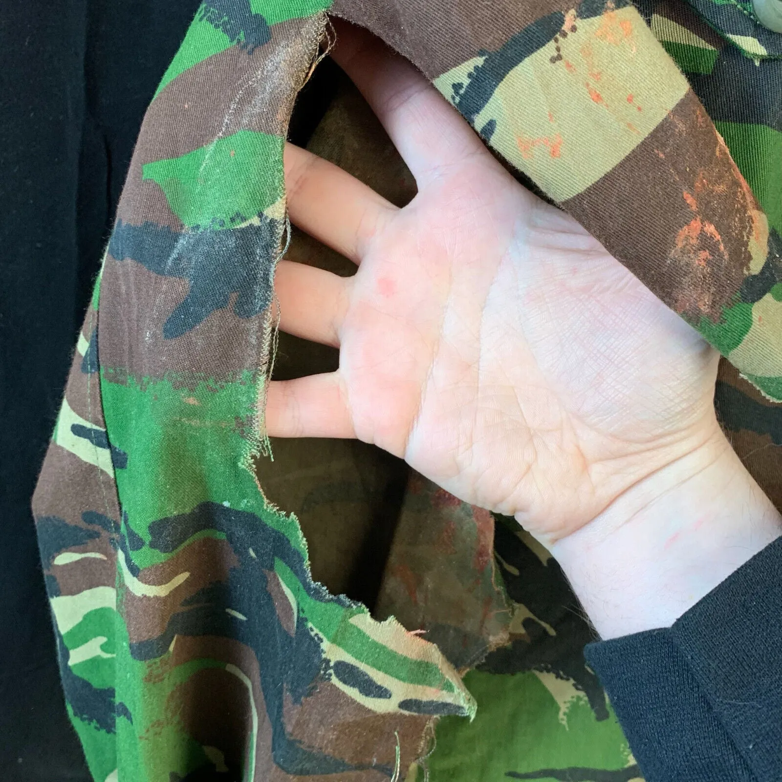 Genuine British Army Combat DPM Lightweight Jacket FOR PARTS - 190/104