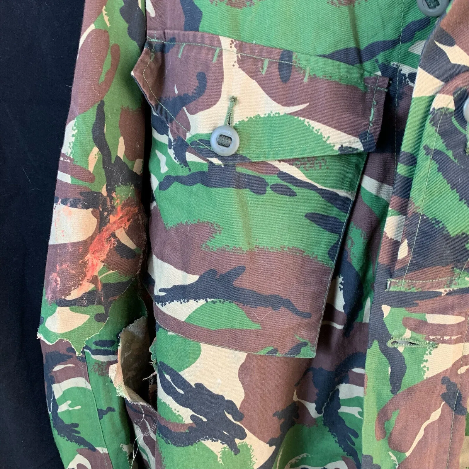 Genuine British Army Combat DPM Lightweight Jacket FOR PARTS - 190/104