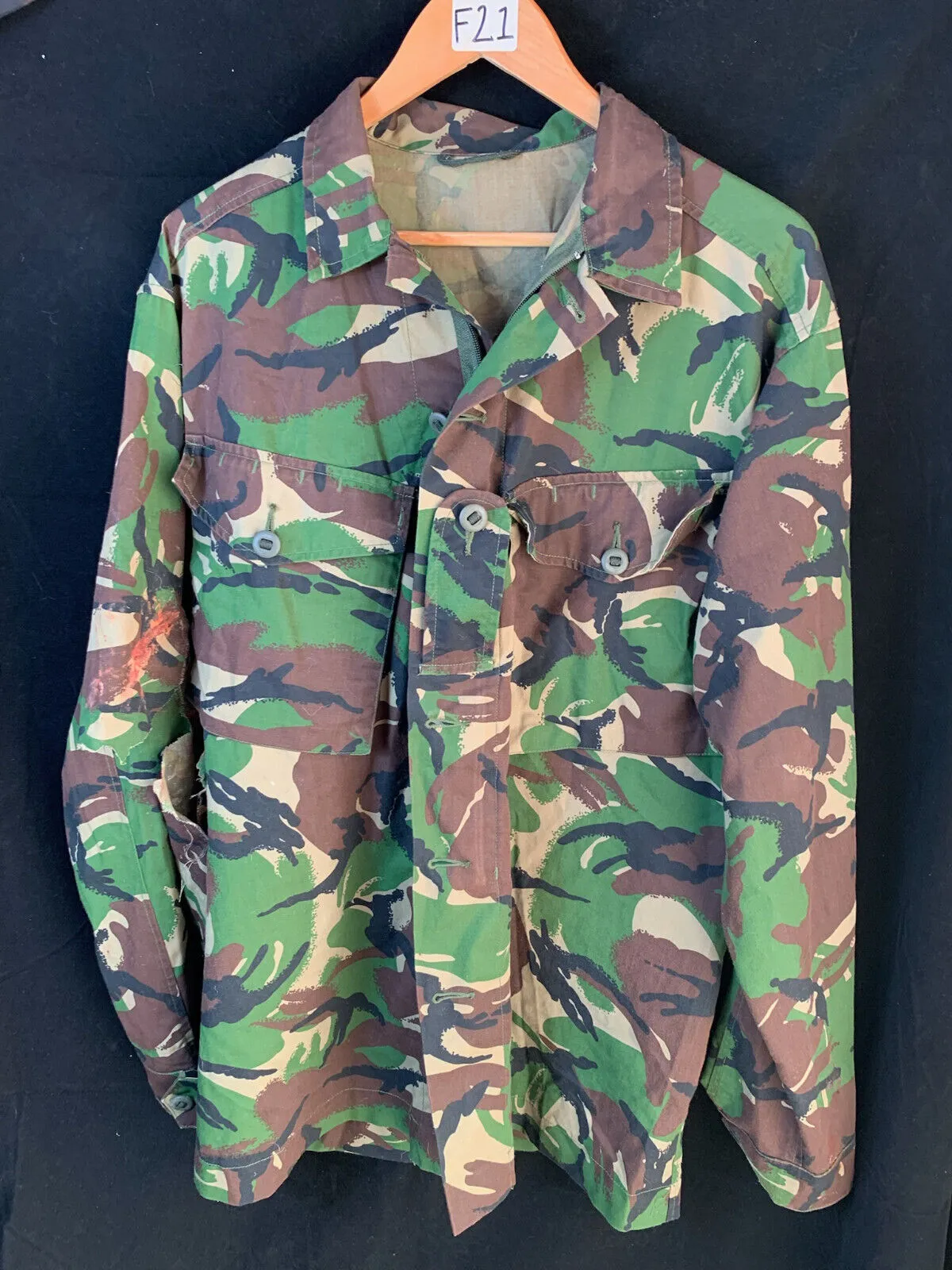 Genuine British Army Combat DPM Lightweight Jacket FOR PARTS - 190/104