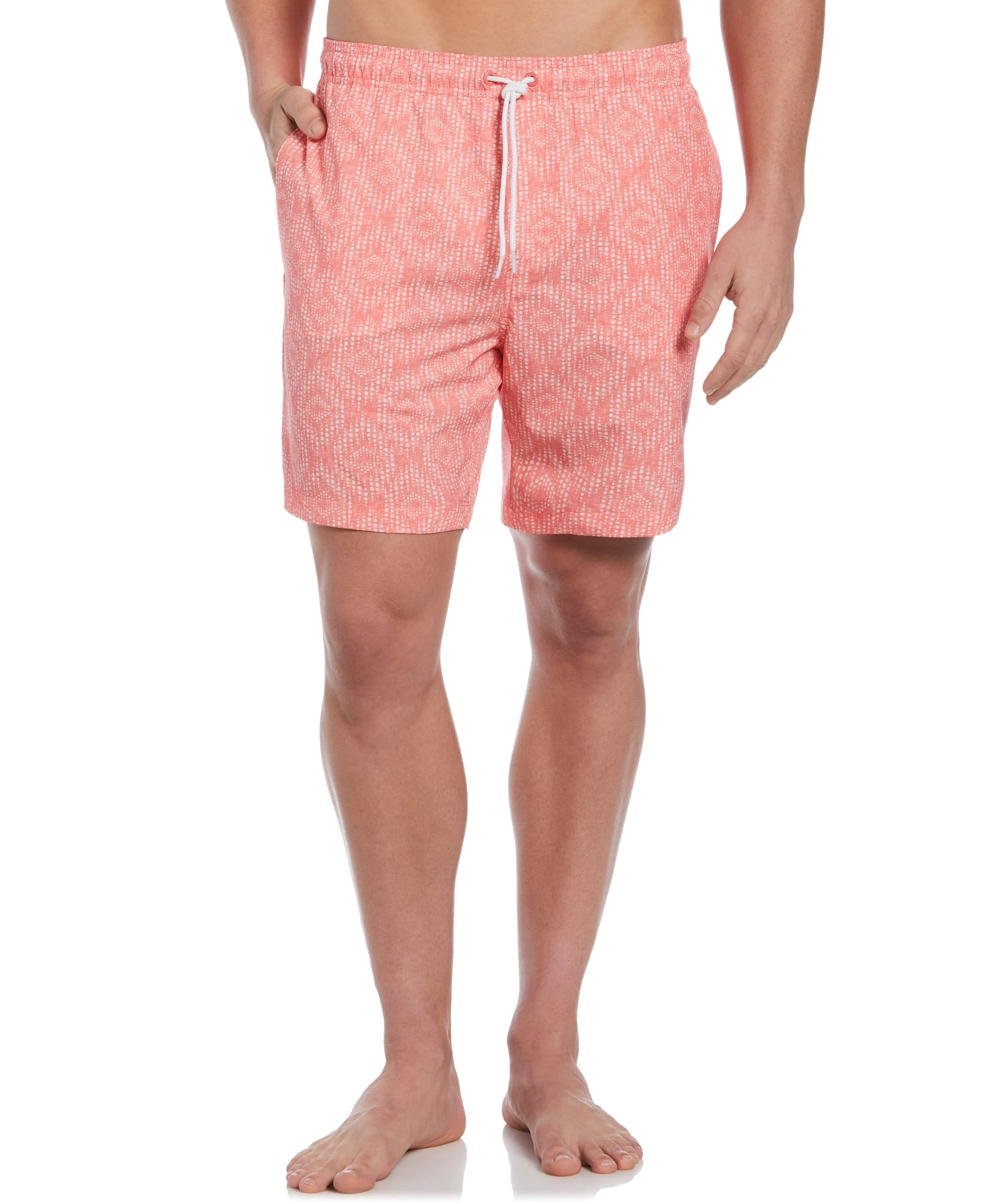 Geo Print Swim Trunks