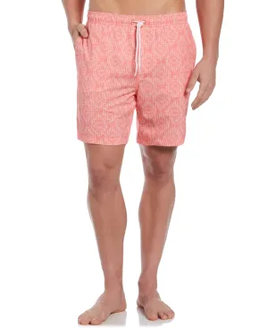 Geo Print Swim Trunks