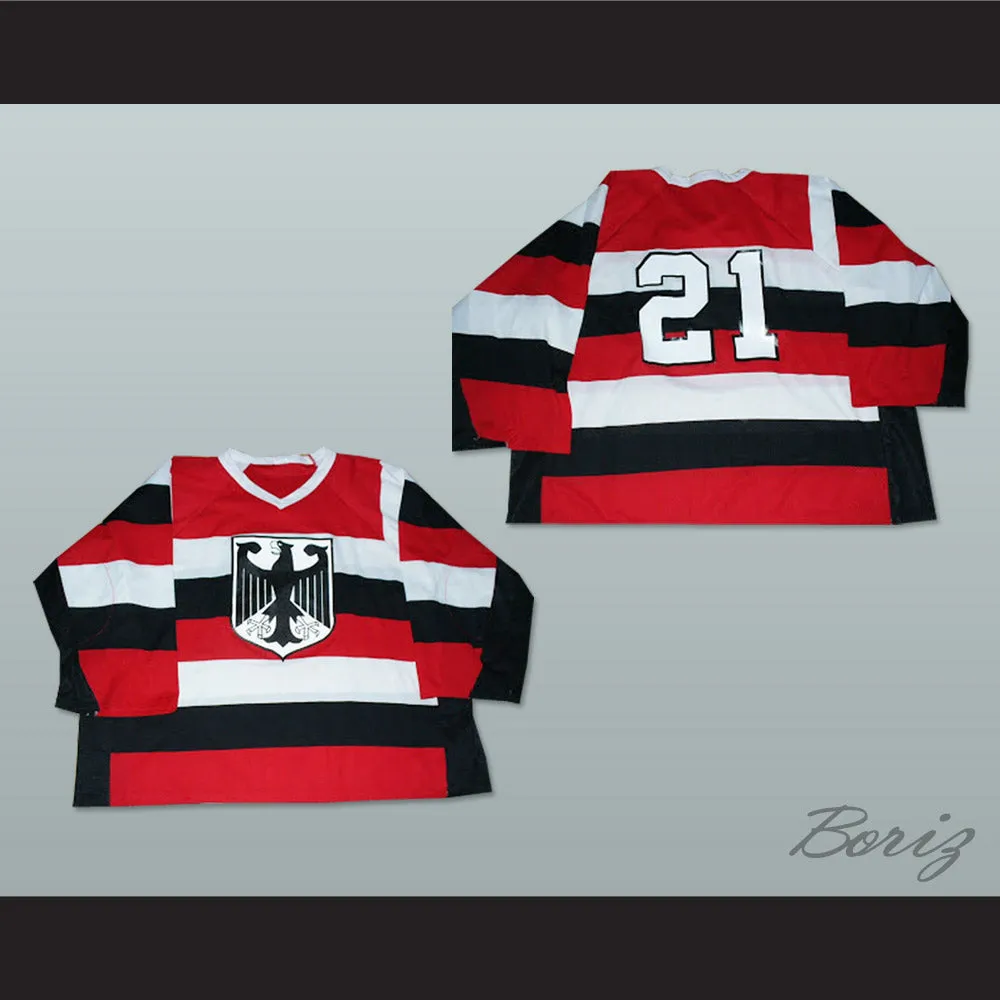 Germany National Team Striped Hockey Jersey