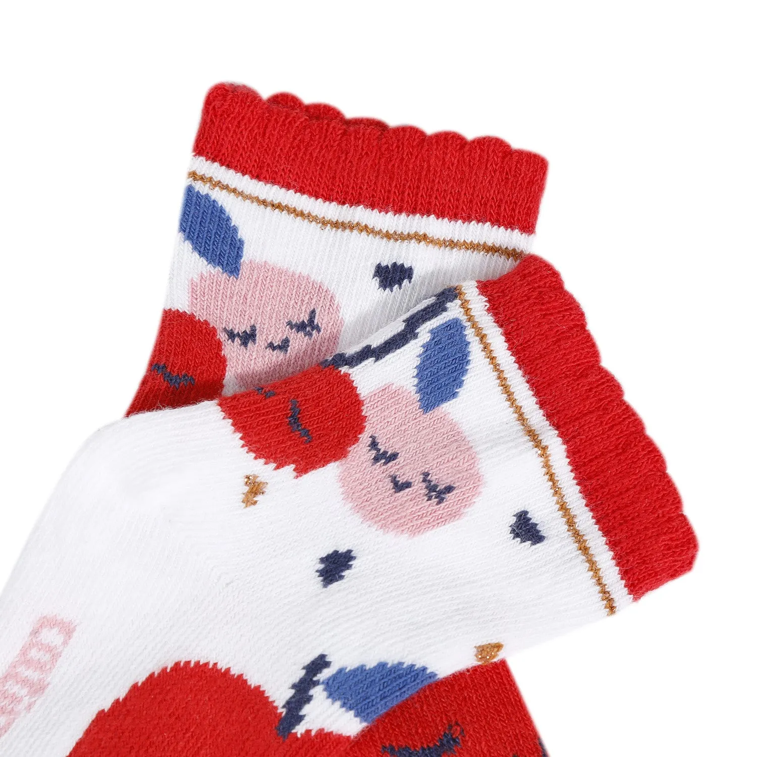 Girls Rouge Apple Socks