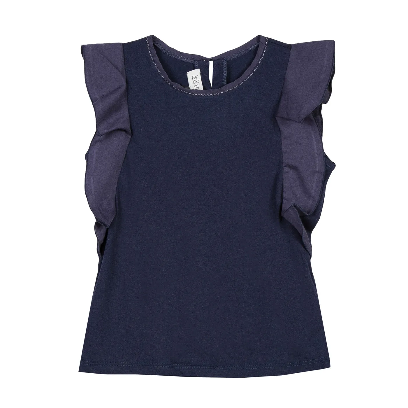 Girls Tank Top With Flounces