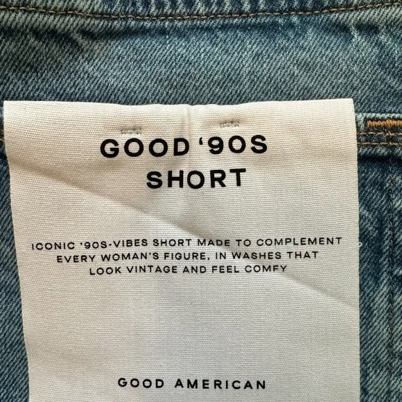 Good American Good 90s Shorts 0