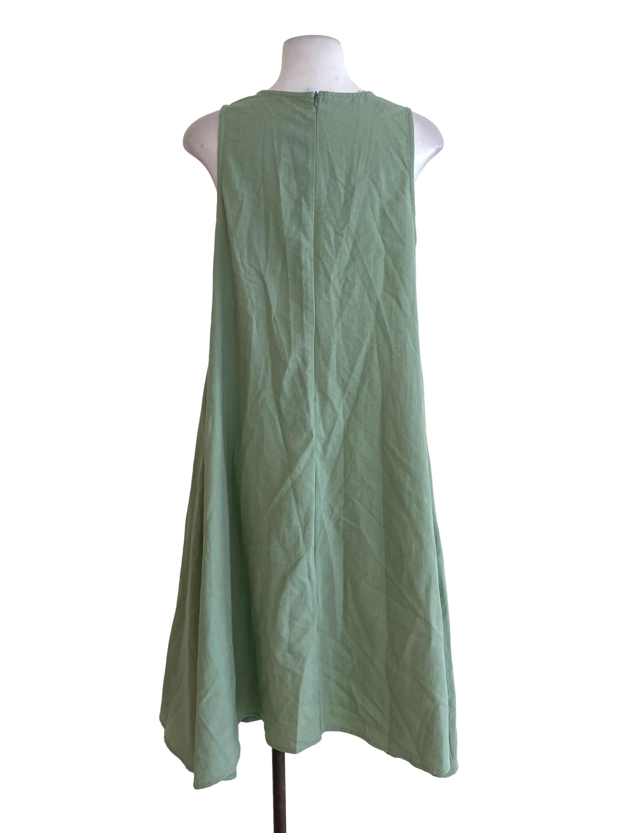Green Shift Dress