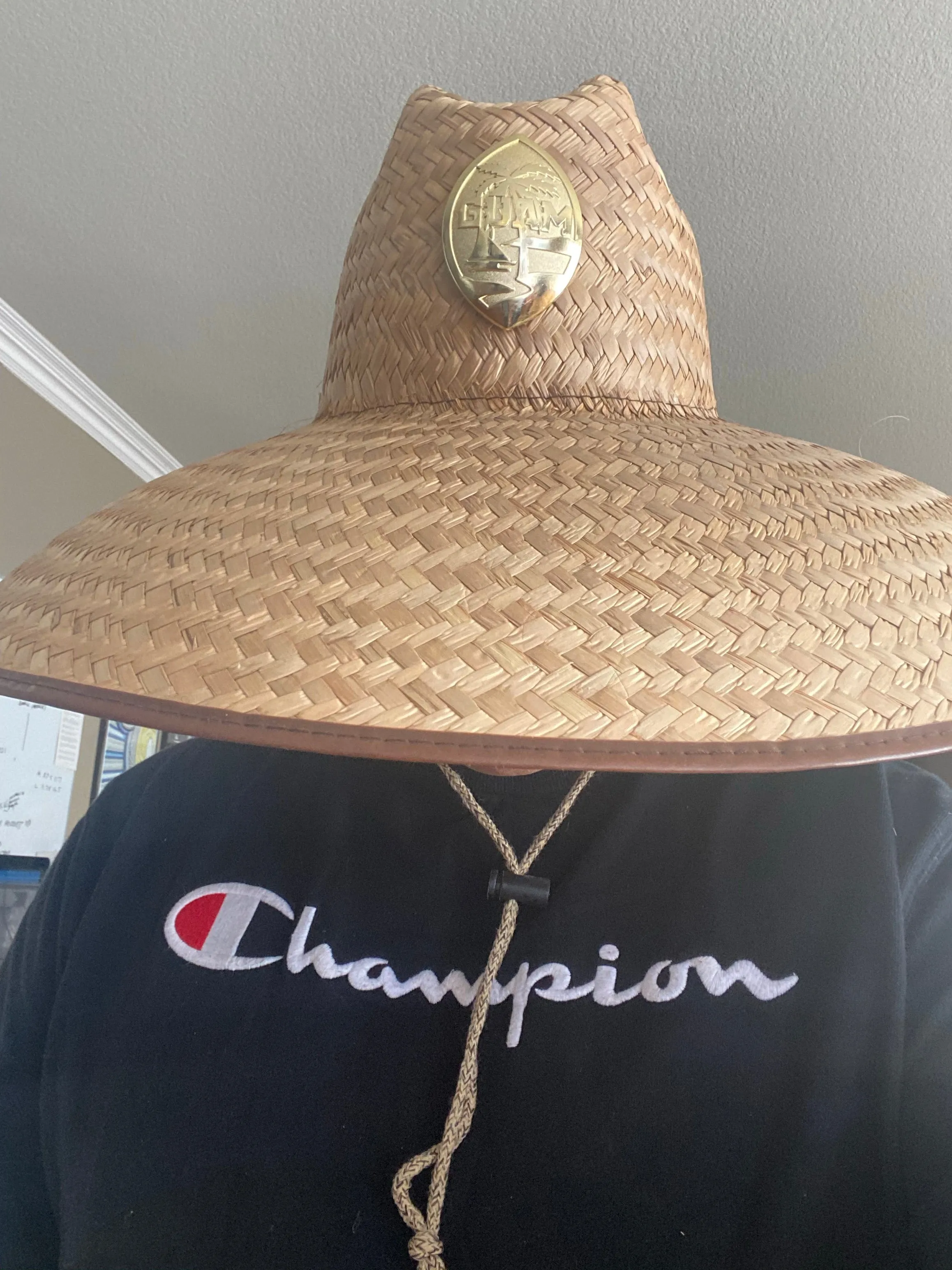 Guam Steel Summer Shade Straw Hat