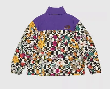 Gucci x The North Face Floral Down Jacket