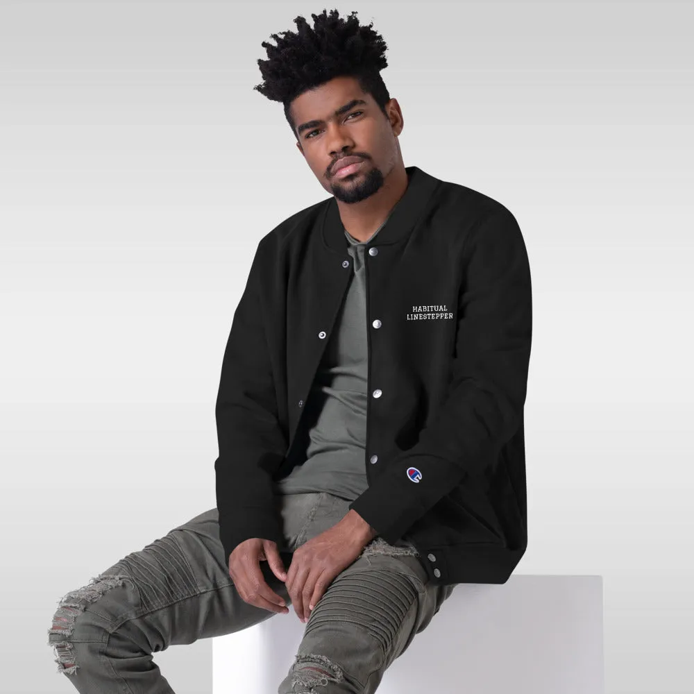 Habitual Linestepper Embroidered Champion Bomber Jacket