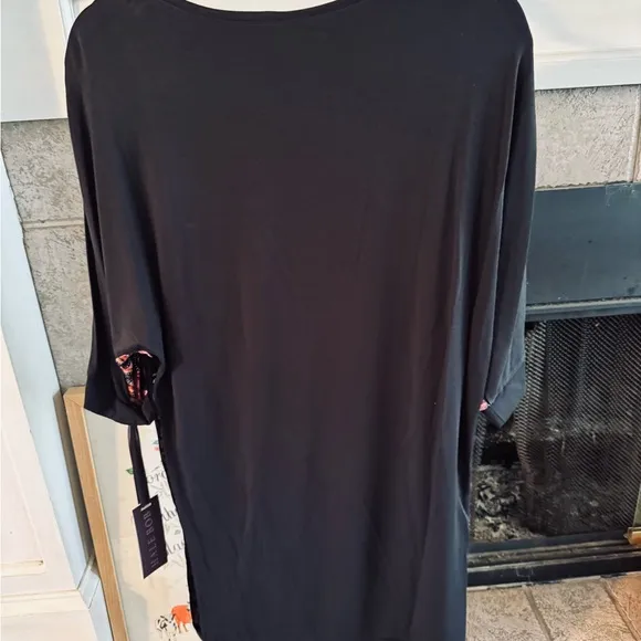 Hale Bob stunning velvet and silk dress NWT