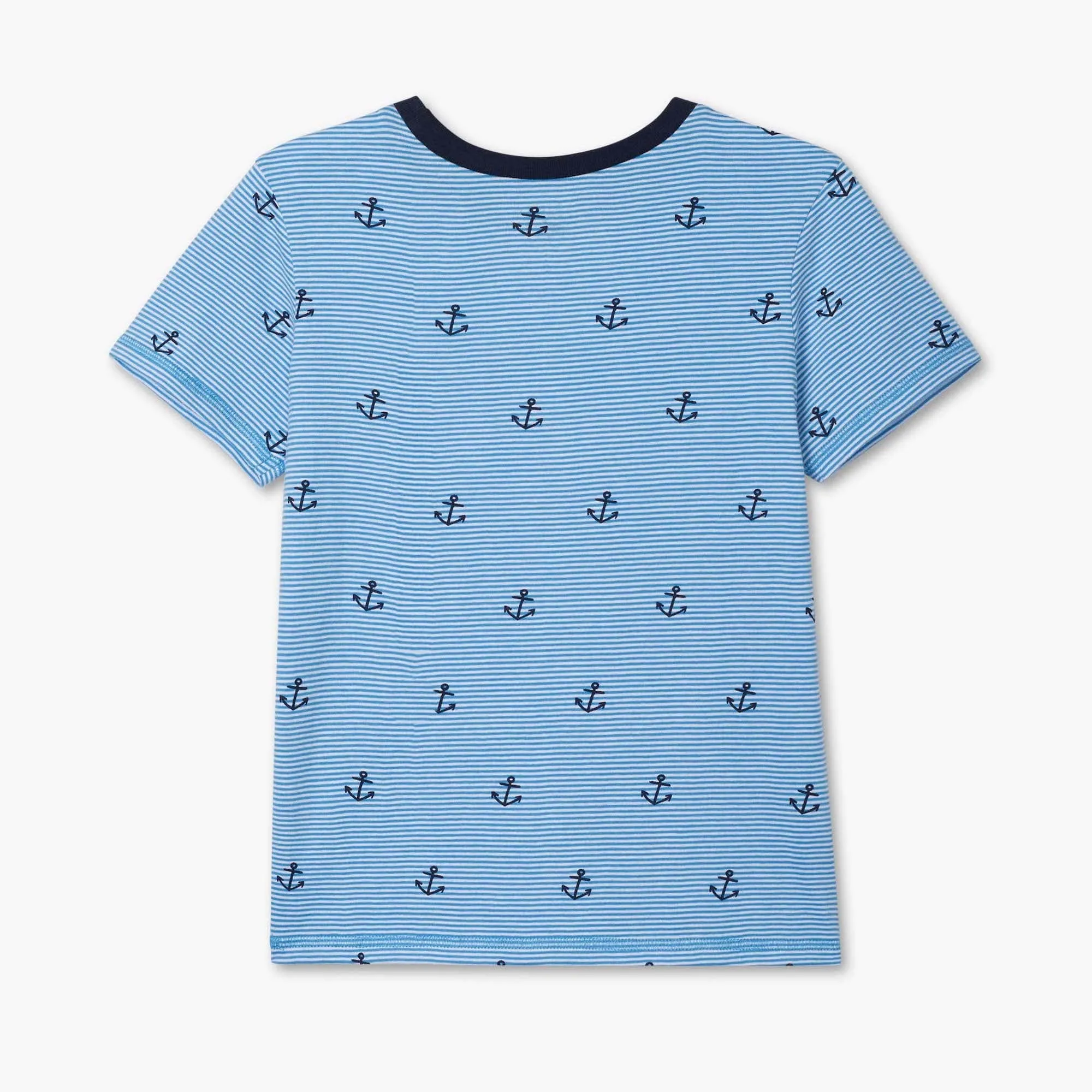Hatley 'Blue Anchors' T-Shirt
