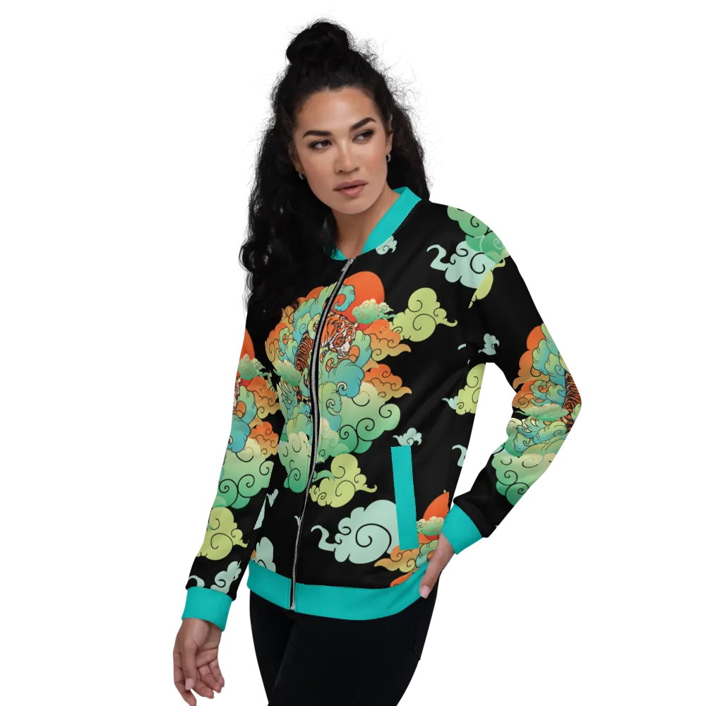 Heavenly Tiger Bomber Jacket