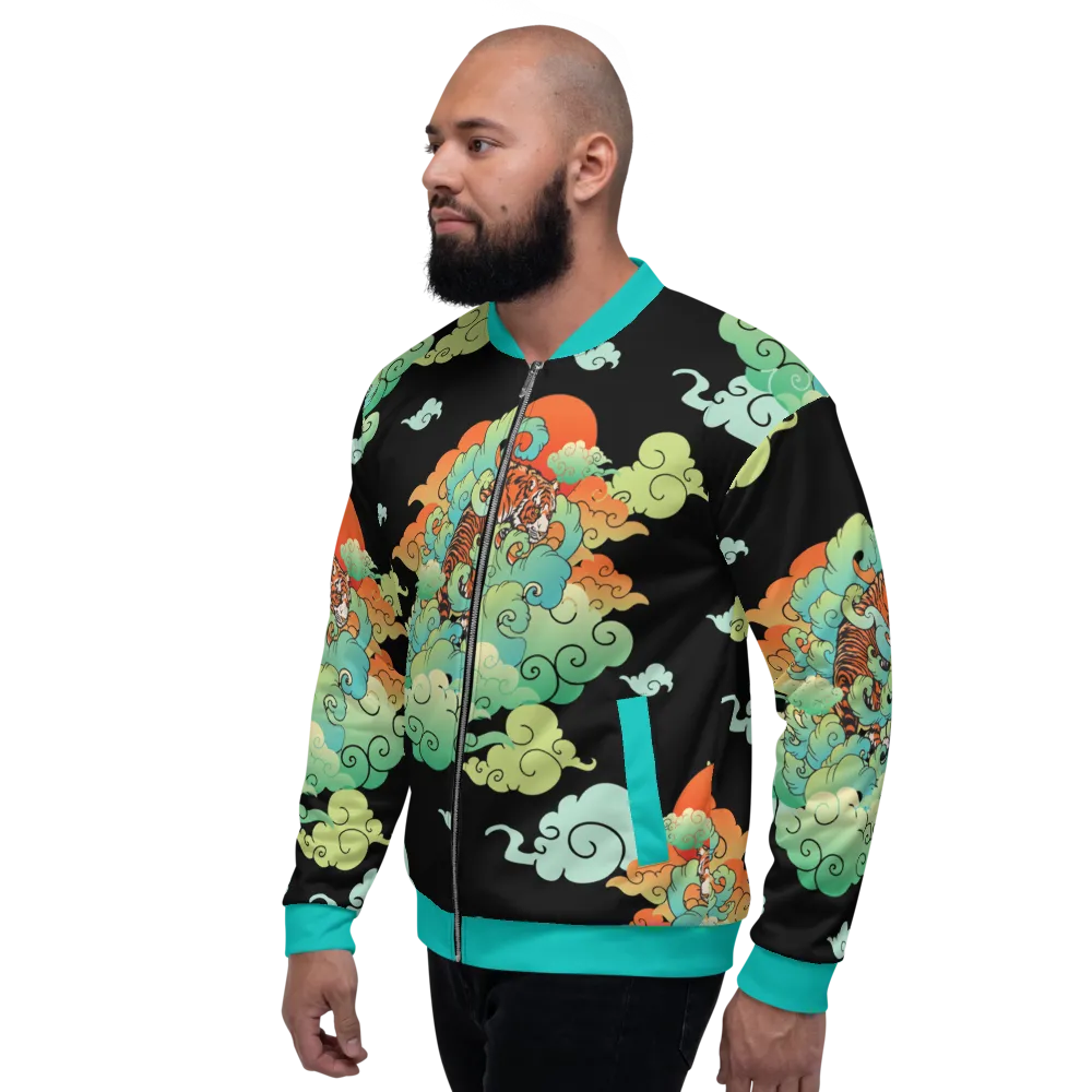 Heavenly Tiger Bomber Jacket