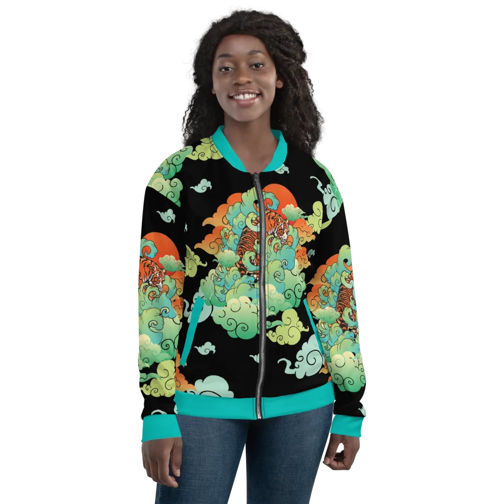 Heavenly Tiger Bomber Jacket