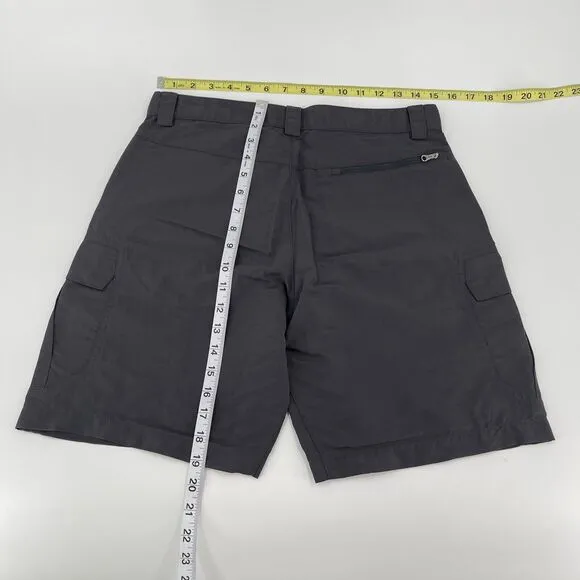 Helly Hansen Resort QD Quick Dry Cargo Shorts Womens 30 Gray