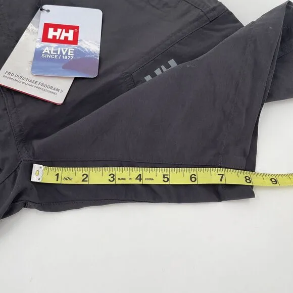 Helly Hansen Resort QD Quick Dry Cargo Shorts Womens 30 Gray