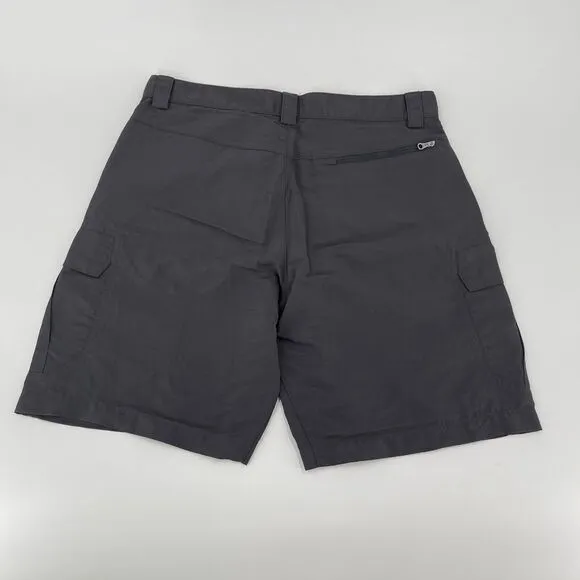 Helly Hansen Resort QD Quick Dry Cargo Shorts Womens 30 Gray
