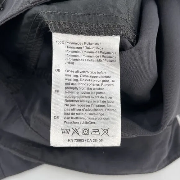 Helly Hansen Resort QD Quick Dry Cargo Shorts Womens 30 Gray