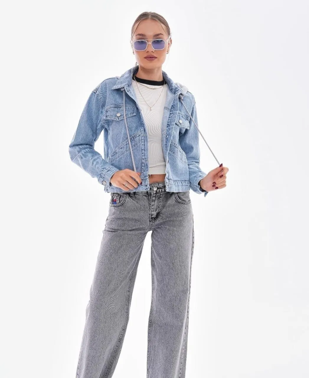 Hooded Jeans Jacket