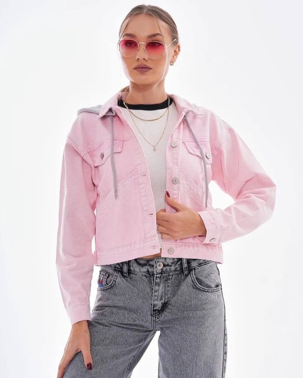 Hooded Jeans Jacket
