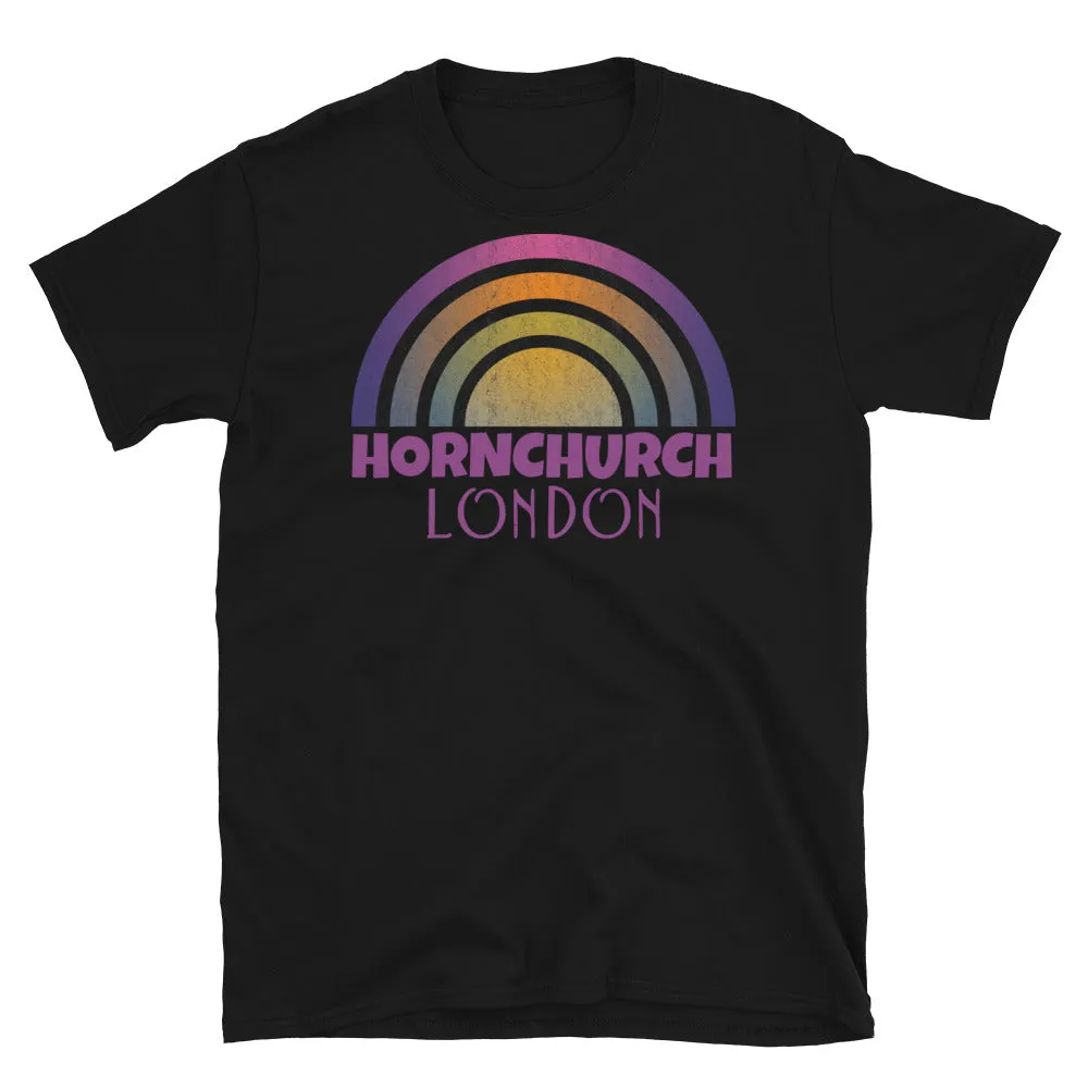 Hornchurch London Retrowave Graphic T-Shirt