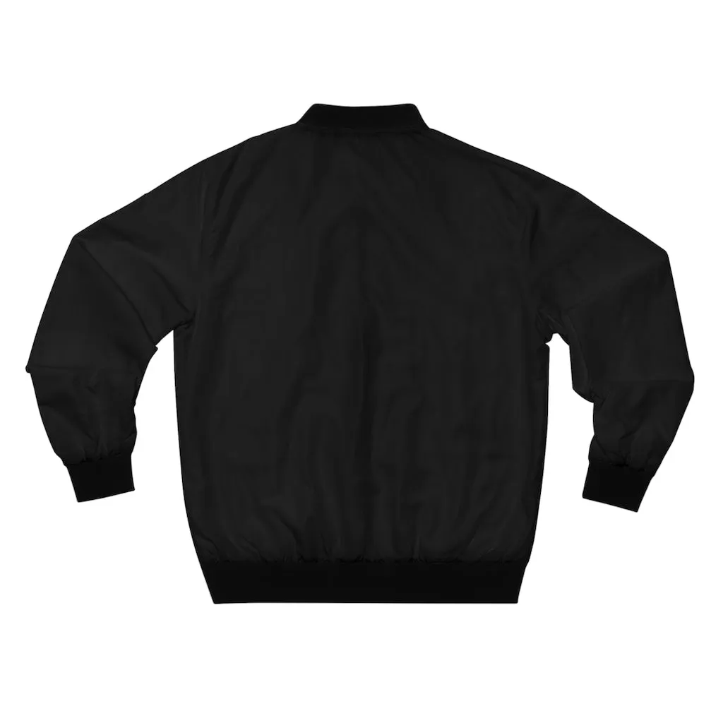 Hustle & Grow Bomber Jacket (Black)