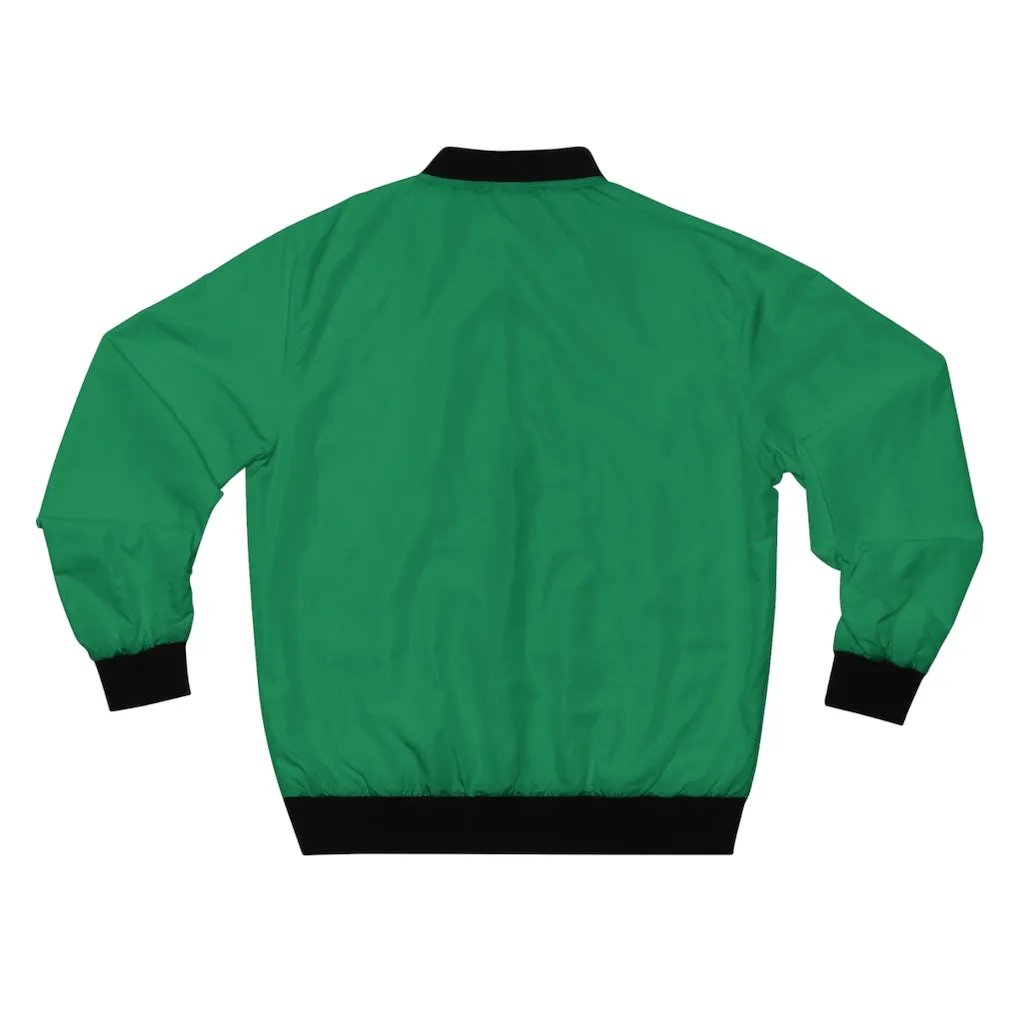 Hustle & Grow Bomber Jacket (Green)