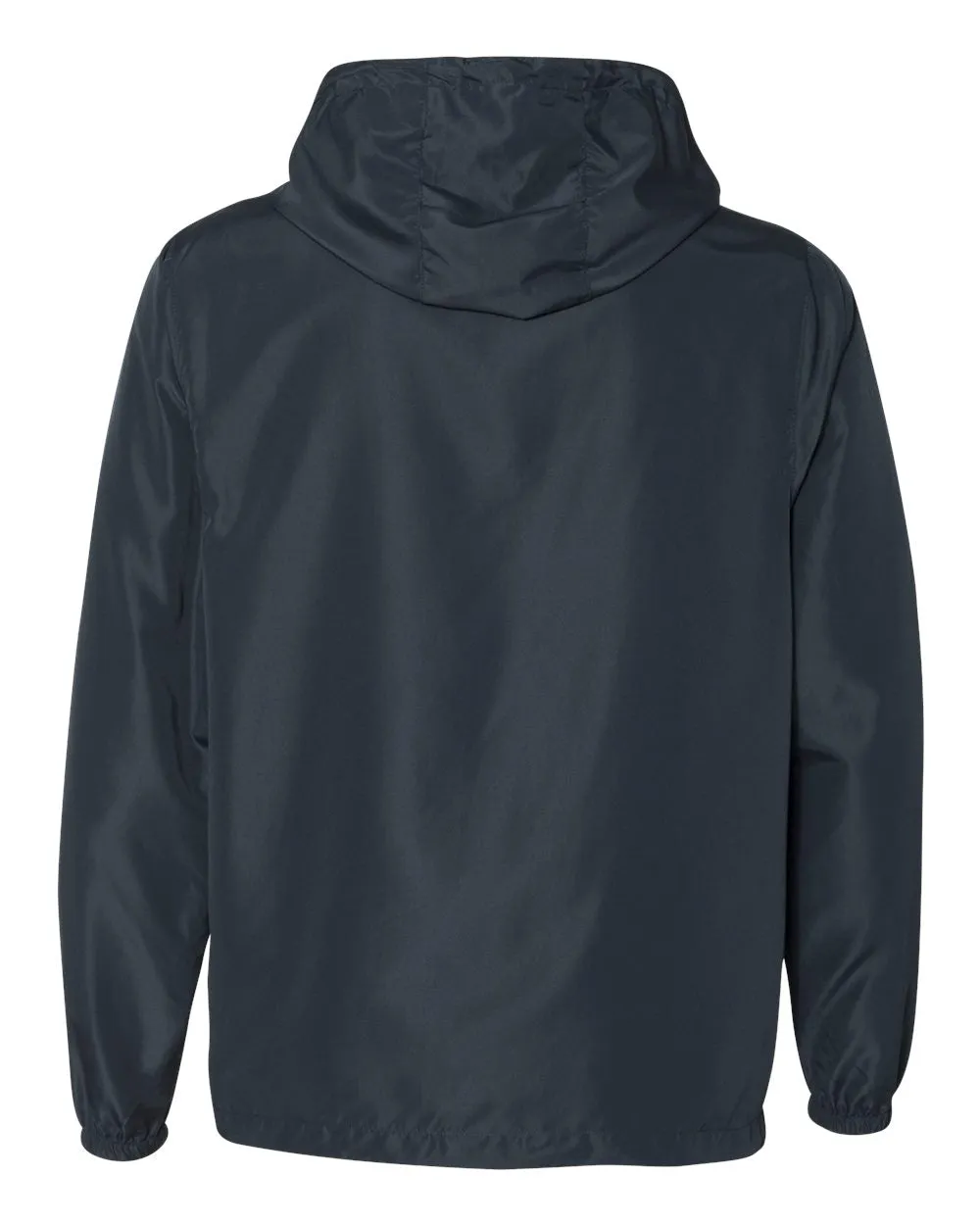 Independent Unisex Lightweight Windbreaker Full-Zip Jacket Navy