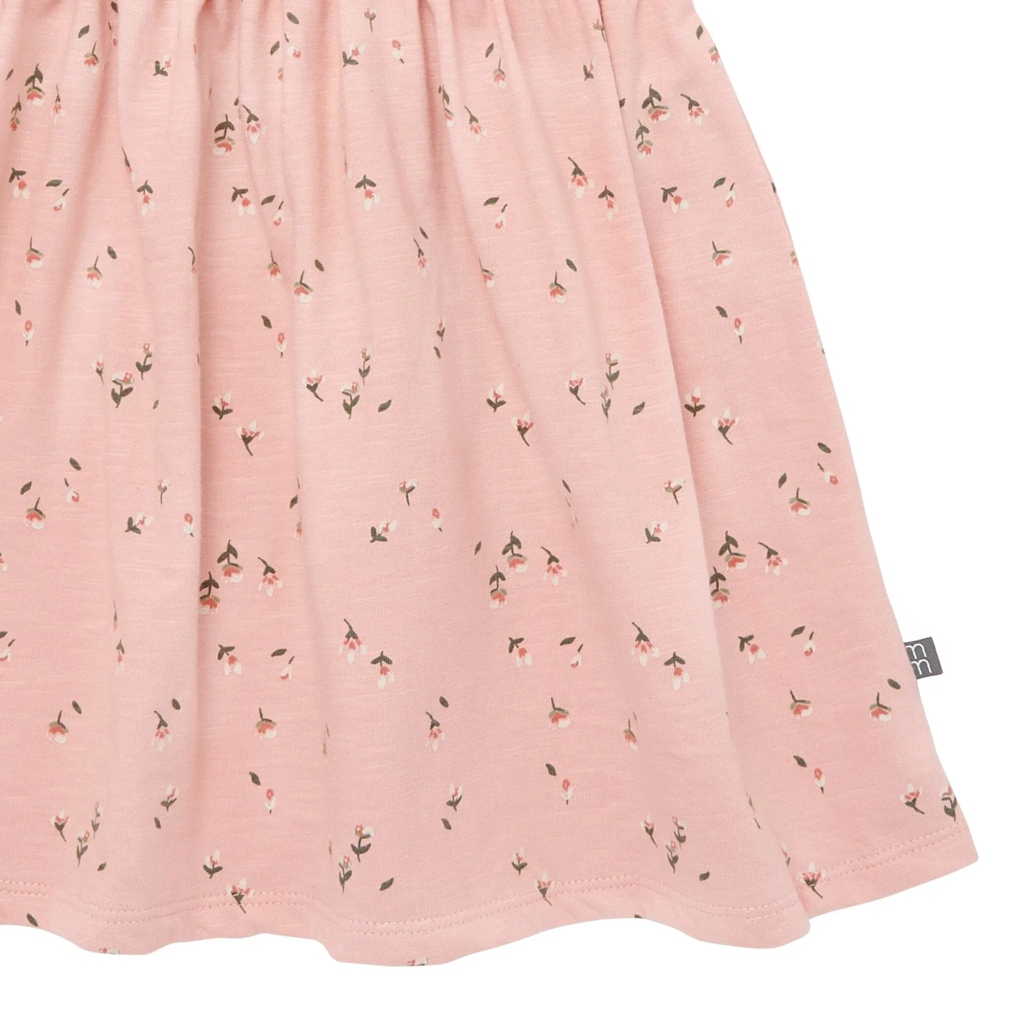 Infant & Toddler Girls Rose Tulips Bow Back Dress