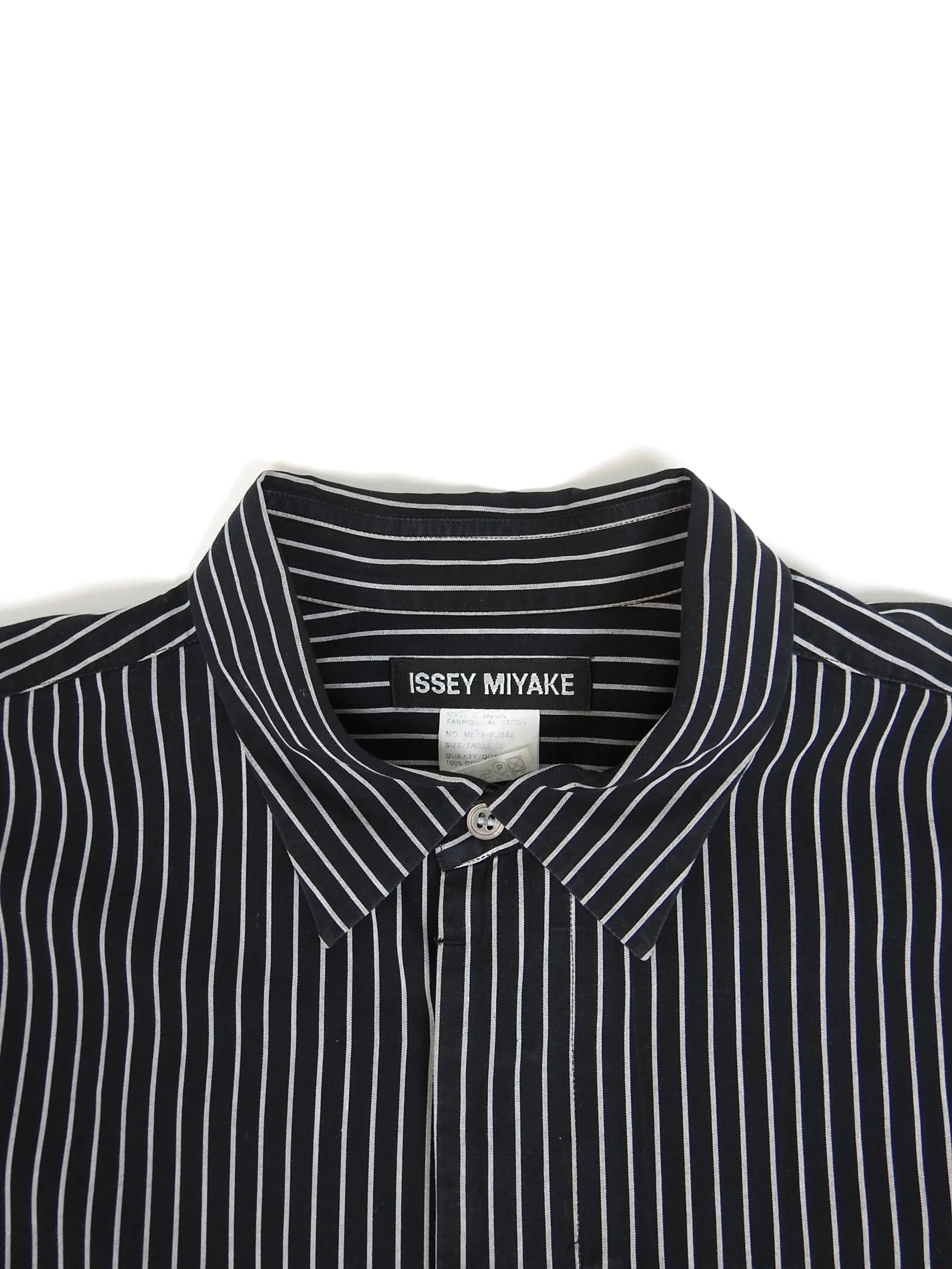Issey Miyake Striped Shirt Size 2